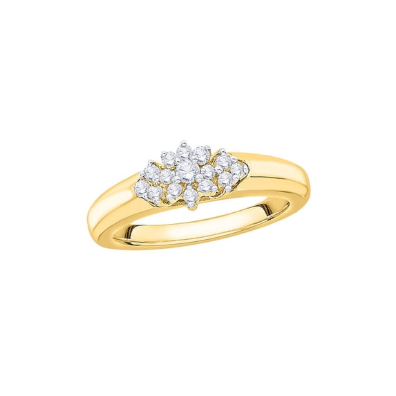 KATARINA Diamond Fashion Ring in 10K Yellow Gold (1/4 cttw, I-J, I1-I2) (Size-10)