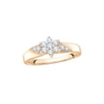 thumbnail image 1 of KATARINA Diamond Fashion Ring in 14K Rose Gold (1/3 cttw, I-J, I1-I2) (Size-5.5), 1 of 2