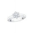 thumbnail image 1 of KATARINA Diamond Floral Ring in 10K Gold (1/3 cttw, I-J, I1-I2), 1 of 4