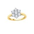 thumbnail image 1 of KATARINA Diamond Floral Ring in 10K Yellow Gold (1 1/4 cttw, I-J, I1-I2) (Size-5.5), 1 of 2