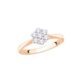 thumbnail image 1 of KATARINA Diamond Floral Ring in 14K Rose Gold (3/8 cttw, I-J, I1-I2) (Size-6.5), 1 of 2