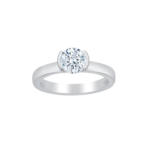 KATARINA Diamond Solitaire Promise Ring in 10K Gold (1 cttw, I-J, I1-I2)