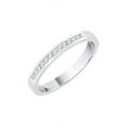 thumbnail image 1 of KATARINA Diamond Wedding Band in 10K White Gold (1/6 cttw, I-J, I1-I2), 1 of 2