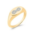 thumbnail image 1 of KATARINA Infinity Diamond Accent Fashion Ring in 14K Yellow Gold (G-H, I2-I3) (Size-3.75), 1 of 4