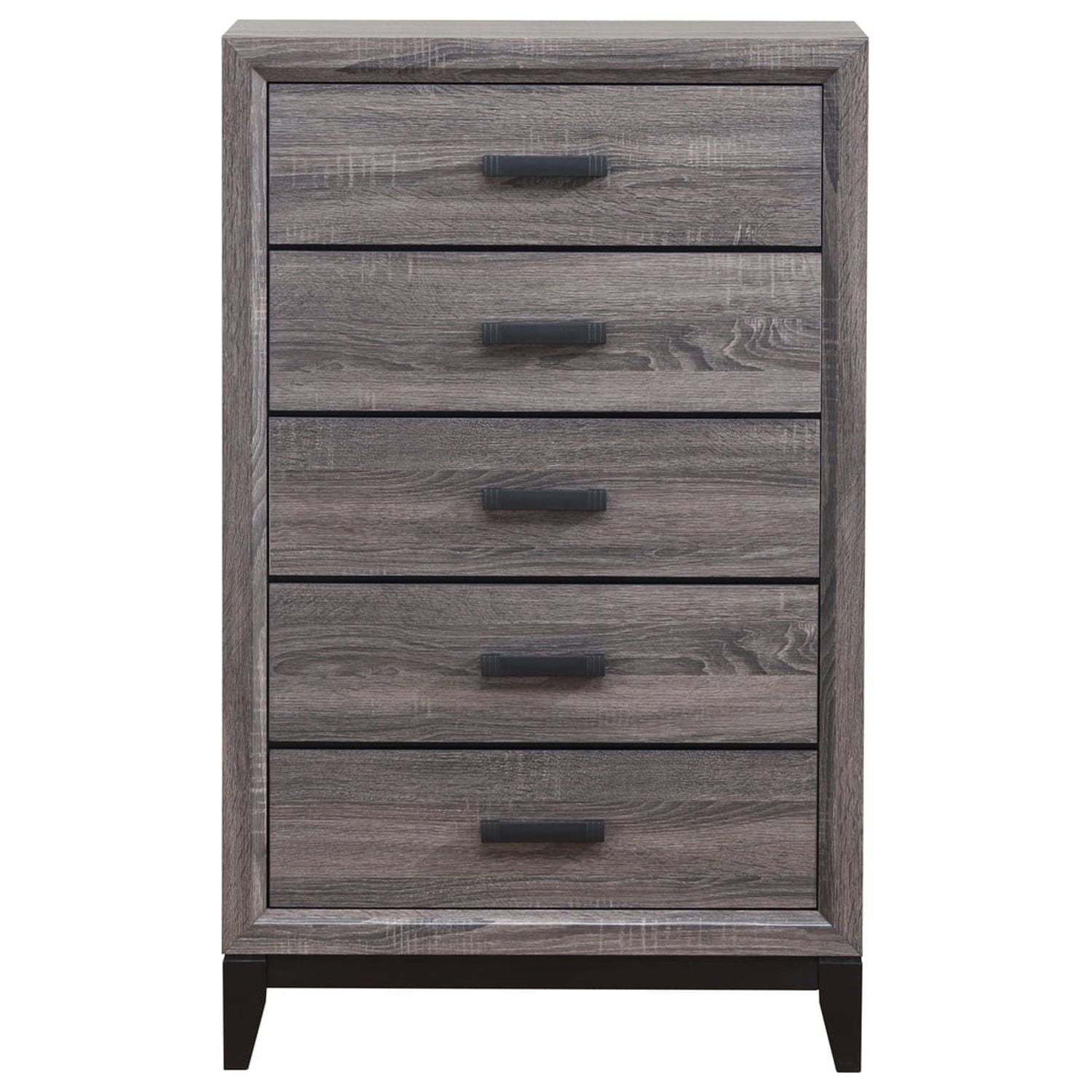 Kate 46'' Weathered Grey Veneer Spacious Chest