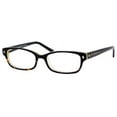 thumbnail image 1 of Kate Spade  Plastic Womens Rectangle Eyeglasses Black Tortoise 49mm Adult, 1 of 3