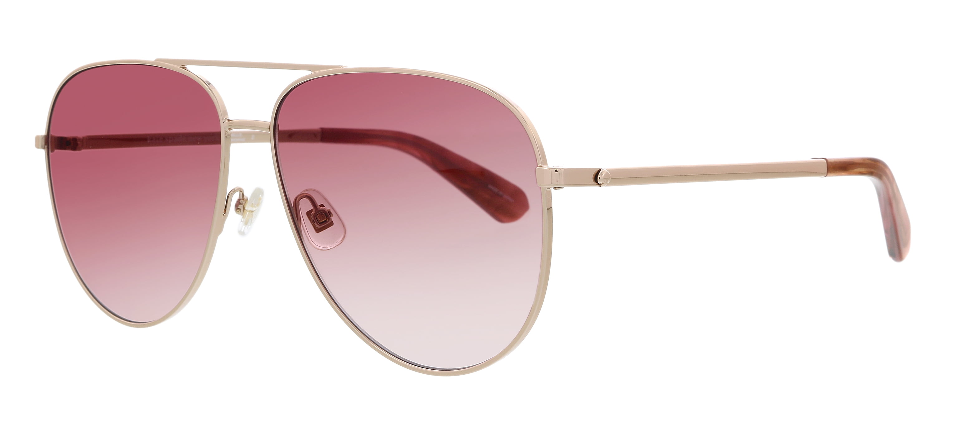 Kate Spade Pink and Gold Sunglasses Kate Spade Lamonica/S S459R Sunglasses Women main image 3
