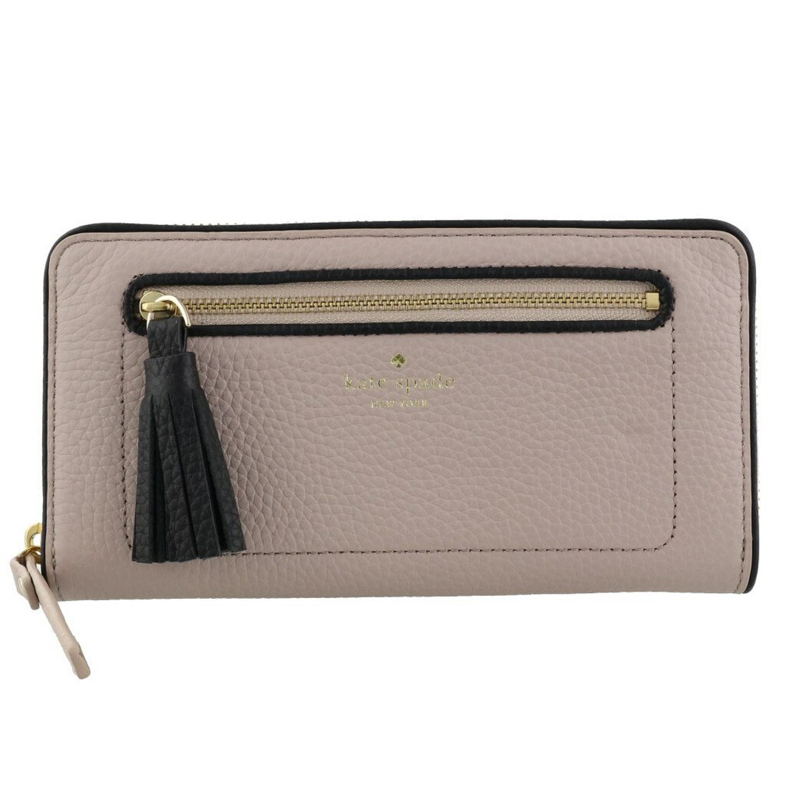 KATE SPADE NEW YORK NEDA Chester Street Tassel Wallet in Almond
