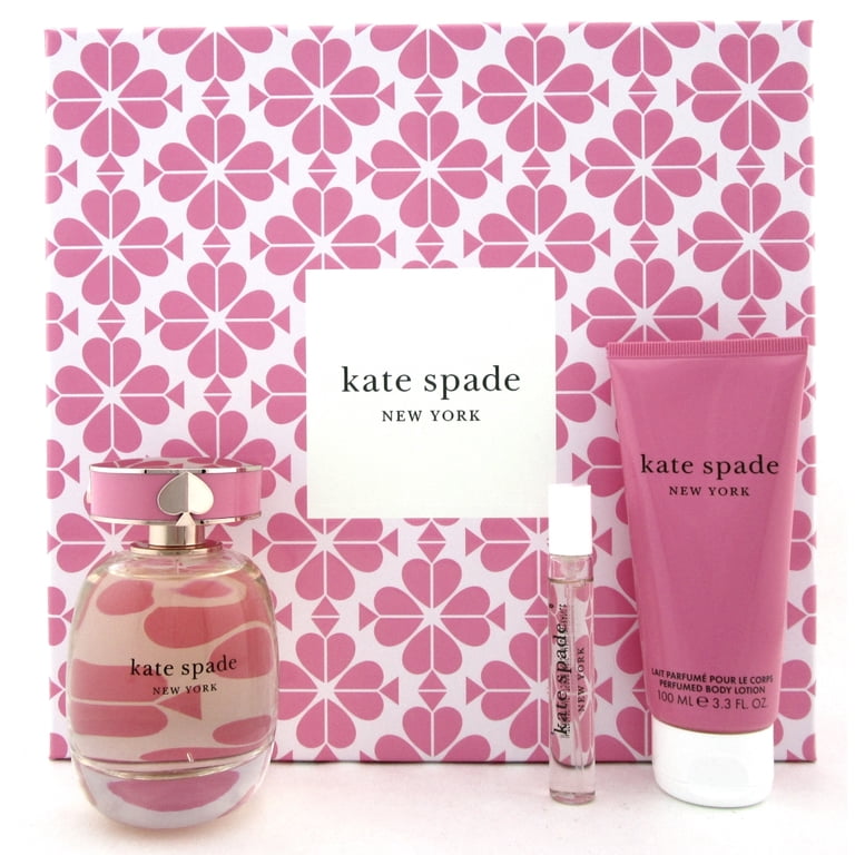 KATE SPADE NEW YORK for Women 3 PCS GIFT SET (3.3 oz EDP Spray +