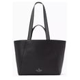 thumbnail image 1 of KATE SPADE ROSIE PEBBLED LEATHER LARGE TOTE / SHOPPER BLACK KA802, 1 of 4