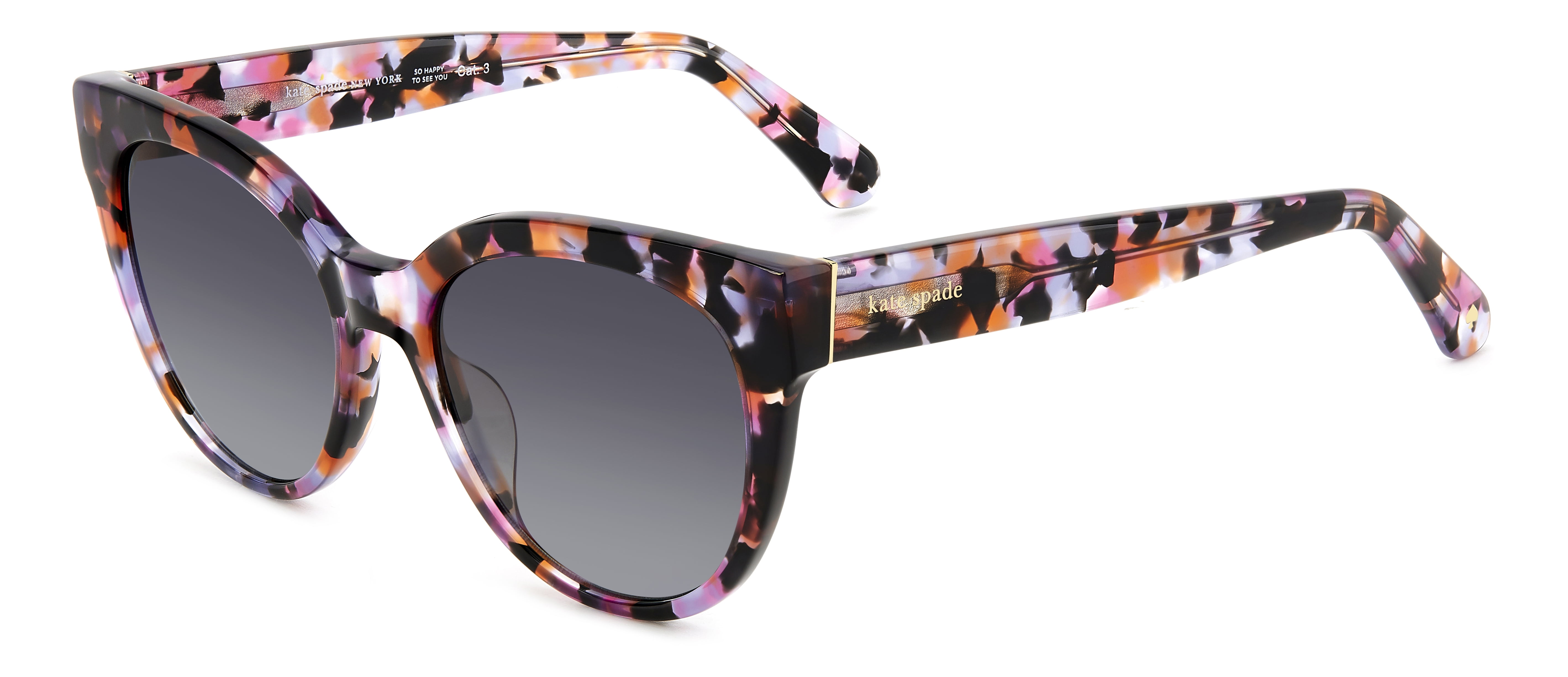 Kate Spade Women's Javana/G/S Sunglasses w/ Case, Havana Multicolor