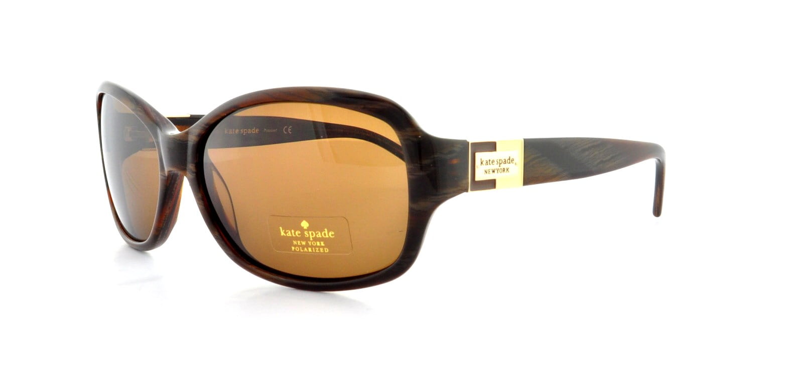 kate spade Annika Brown Tortoise Gradient Oversized Sunglasses kate spade new york Tortoise Sunglasses for Women for sale  main image 3