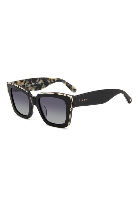 KATE SPADE sunglasses BRYNNE/G/S WOMAN 51.000/21.000/140.000 TCB BLACK WHITE HAVANA