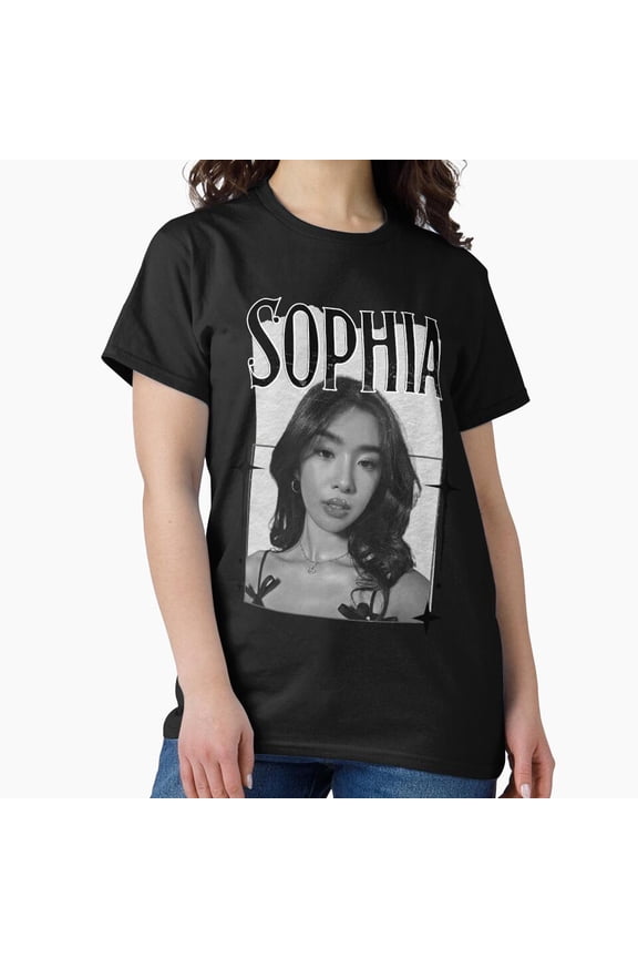 KATEYE Sophia Funny Kpop Y2K Group Scrapbook Collage - New Arrival G4975 Unisex T-Shirt, Up to Size 5XL