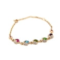 thumbnail image 1 of KATGI Fashion 18K Gold Plated Lovely Beetles Austrian Color Crystal Bracelet, 1 of 2