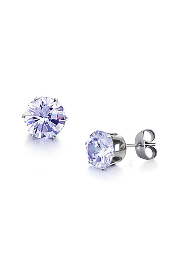 Fashion Austrian Crystal Rose Boutique Ultra Glitter Shining Stud Earrings