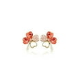 thumbnail image 1 of KATGI Fashion Beautiful Clover Austrian Crystal Pendant Earring, 1 of 1
