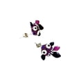 thumbnail image 1 of KATGI Fashion Beautiful Goldfish Austrian Purple Crystal Charm Earrings, 1 of 2