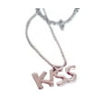 thumbnail image 1 of KATGI Fashion Creative Love Letters KISS Pendant Necklace, 1 of 3
