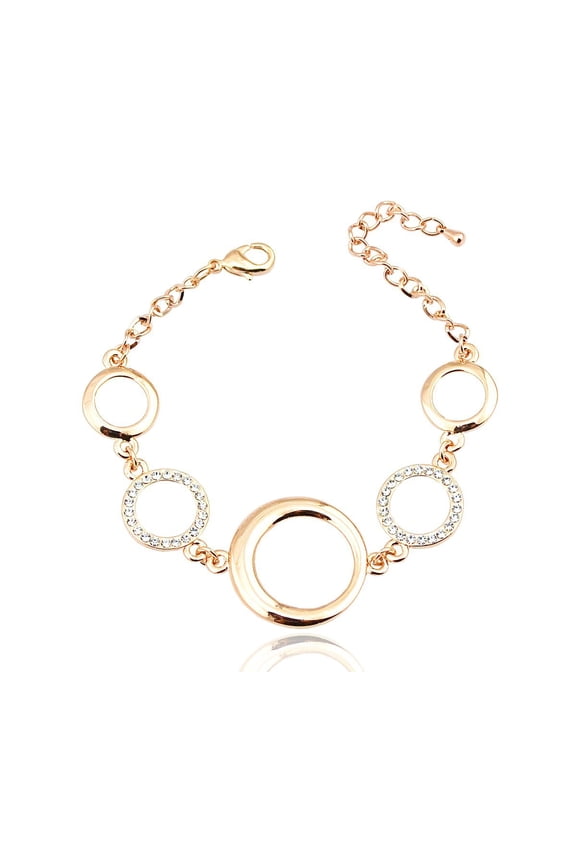 KATGI Fashion Dream Crystal Rings Link Bracelet