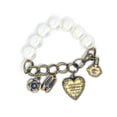 thumbnail image 1 of KATGI Fashion Elegant Pearls Necklace with Antique Bronze/Brass Finish, 1 of 4