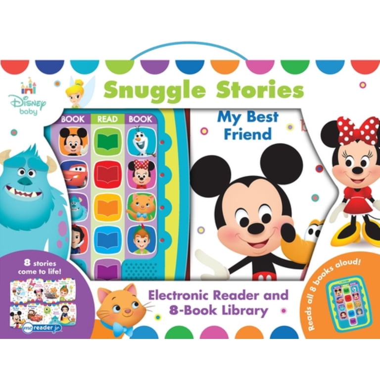 DWE Disney Baby Snuggle Stories フロギー&バニー Disney Baby: Snuggle Stories Me Reader Jr Electronic Reader and 8