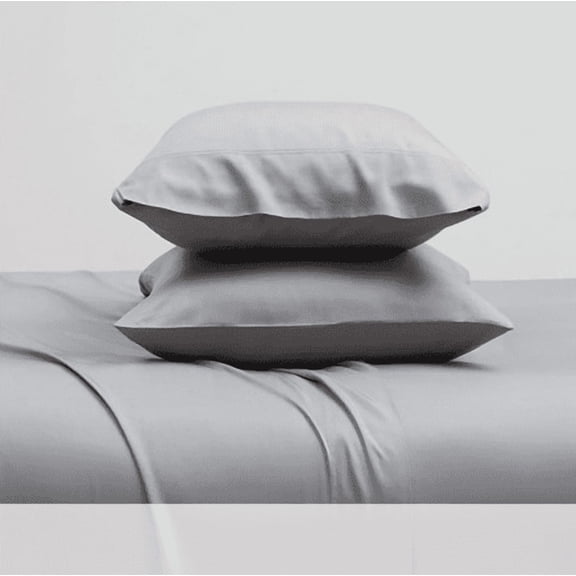 KATHY IRELAND 100% RAYON FROM BAMBOO COOLING SHEET SET (4-PIECE) QUEEN - GRAY