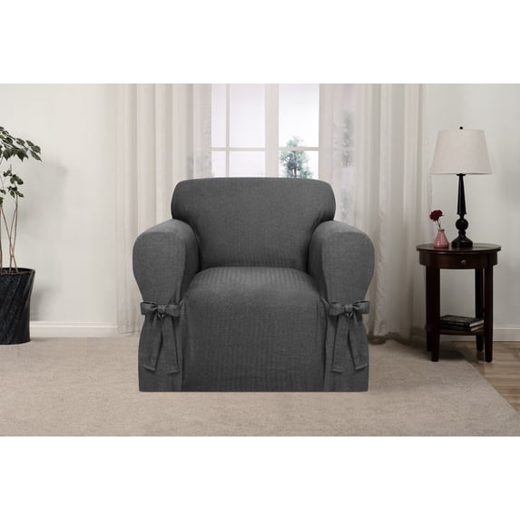KATHY IRELAND EVENING FLANNEL SLIPCOVER CHAIR