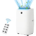 thumbnail image 1 of KATIDAP 12000 BTU Portable Air Conditioner 4-in-1 Portable AC Unit Cool up to 550 sq.ft, Portable Air Conditioners with Remote Control & Window Kit1-24H Timers, 1 of 9