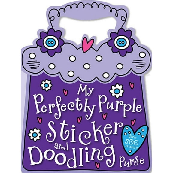 KATIE COX: My Perfectly Purple Sticker and Doodling Purse (Paperback)