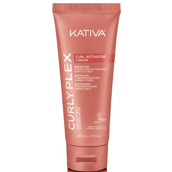 KATIVA CURLY PLEX CURL ACTIVATOR CREAM 8oz