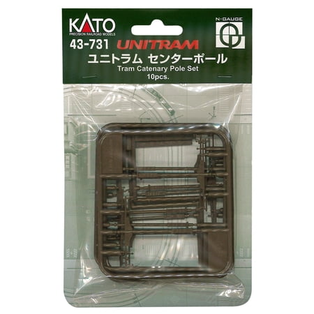 KATO 43-731 Unitram LRT Catenary Pole SetyJapanese railroad modelz