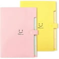 thumbnail image 1 of KATOOM A4 Paper Expanding File Folder 2 Pack Cute Accordion Folder 5 Pocket Folder Organizer for School Office, 1 of 5