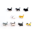thumbnail image 1 of KAUKKO 9 PCS Cute Fridge Magnets Refrigerator Stickers for Whiteboard,Cabinets,Notes,Calendar,Map,Photo Decoration Gift for Cats Lovers, 1 of 5