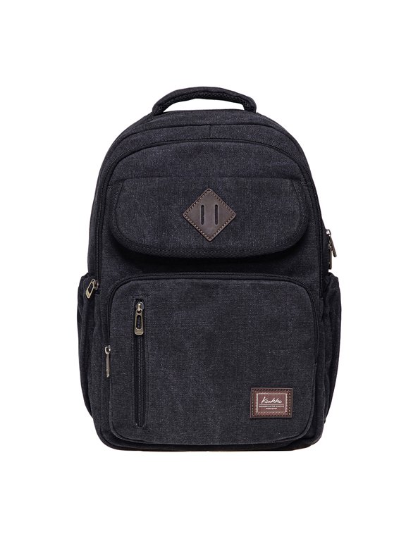 Casual Daypacks Multipurpose Backpacks, Outdoor Backpack, Travel Rucksack (17-BLACK)