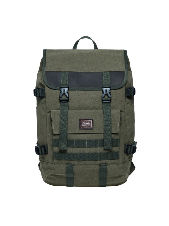 Casual Daypacks Multipurpose Backpacks, Outdoor Backpack, Travel Rucksack Green(Canvas)