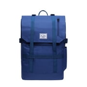 KAUKKO Casual Daypacks Multipurpose Backpacks, Outdoor Backpack, Travel Rucksack, Laptop Backpack Fits 15" (02 Nylon Blue)