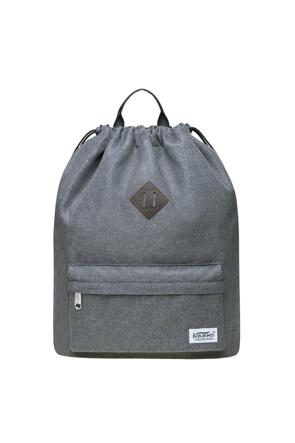 Drawstring Sports Backpack Gym Yoga Bag Shoulder Rucksack for Men and Women
