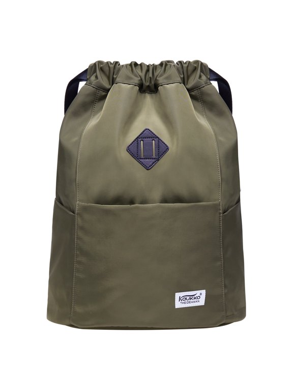 Drawstring Sports Backpack Gym Yoga Bag Shoulder Rucksack for Men and Women
