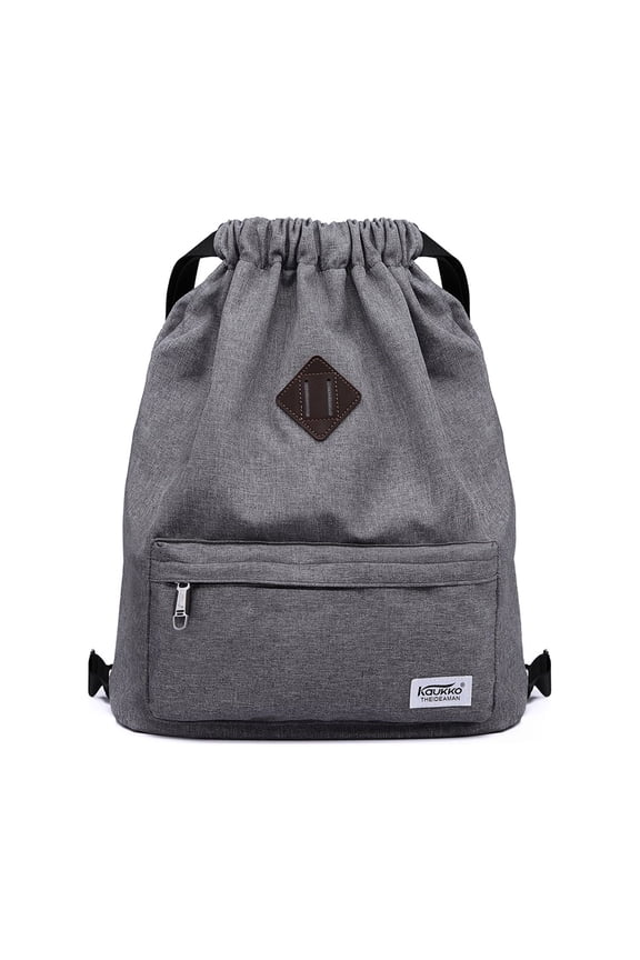 Drawstring Sports Backpack Gym Yoga Bag Shoulder Rucksack for Men and Women
