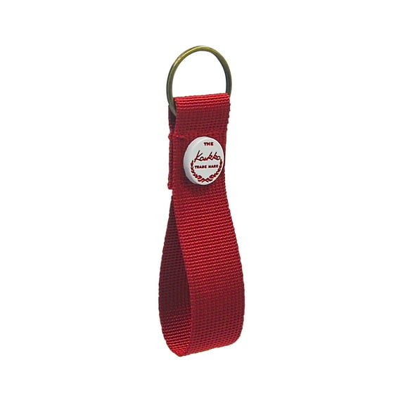 KAUKKO Keychains Wristlet Keychain Hand Wrist Keychain(01-Red)