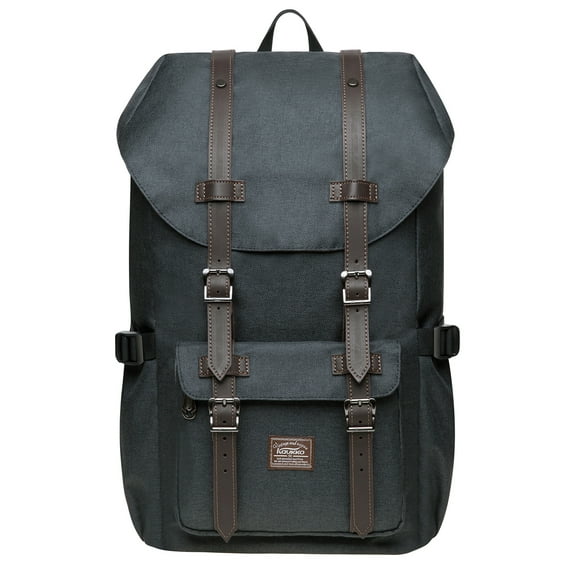 KAUKKO Laptop Outdoor Backpack, Traveling Rucksack Fits 15.6 Inch Laptop(23-Darkgrey)