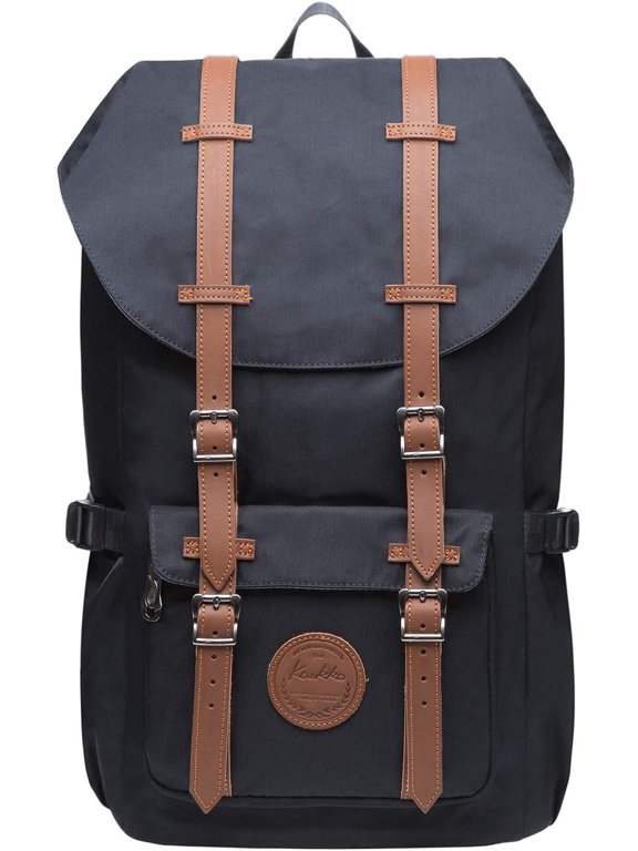 Laptop Outdoor Backpack, Traveling Rucksack Fits 15.6 Inch Laptop(5-11-BLACK)