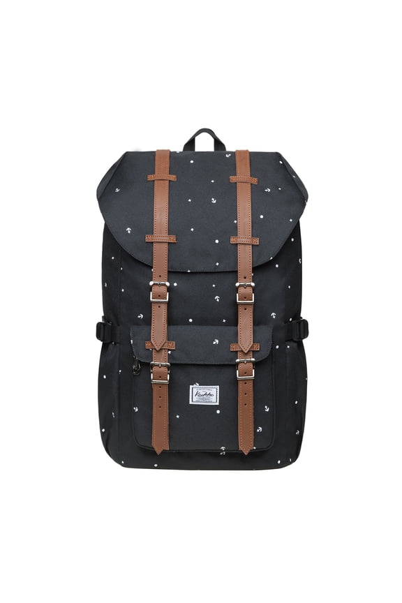 Laptop Outdoor Backpack, Traveling Rucksack Fits 15.6 Inch Laptop(5-13-Black)