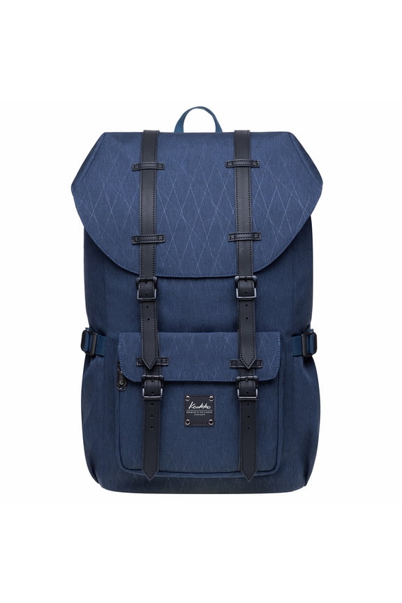Laptop Travel Backpack, Outdoor Rucksack Fits 15.6 Inch Laptop(18-blue)