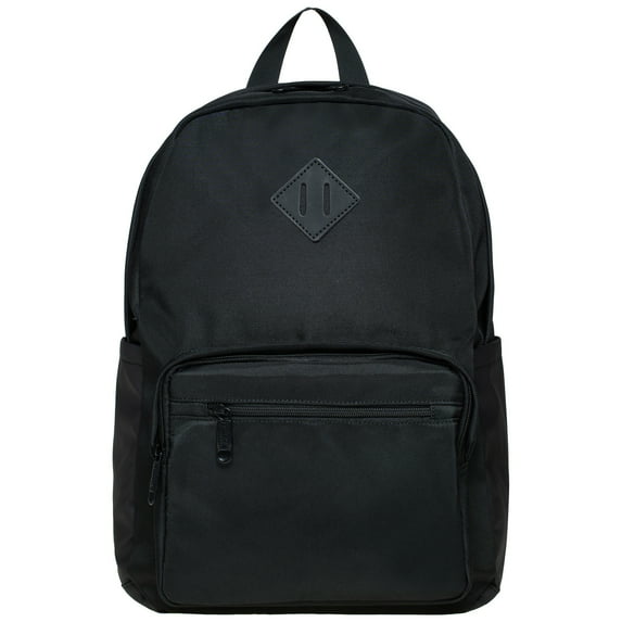 KAUKKO Lightweight Nylon Travel Laptop Backpack for Men Women Computer Work Backpacks Casual Back Pack Daypack Backpack for Hiking Cycling, Fits 14 Inch Laptop - Black