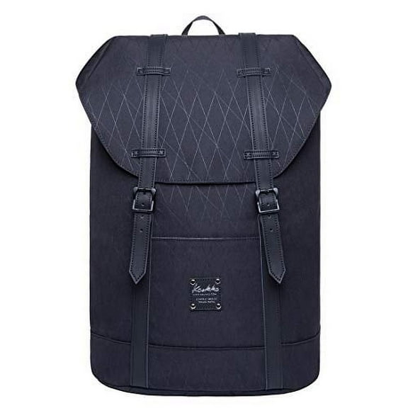 KAUKKO Lightweight Outdoor Daypack,Casual Travel Backpack Laptop Backpack for 15" (6-15-black)