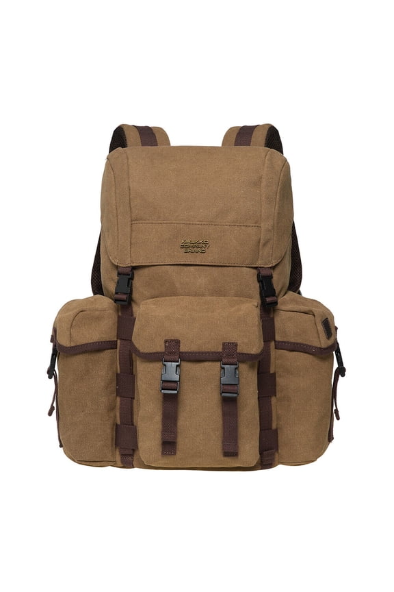 Men's Women's School Backpack Hiking Backpack Travel Bag Laptop Backpack Outdoor Sports Leisure Daypacks(KHAKI)