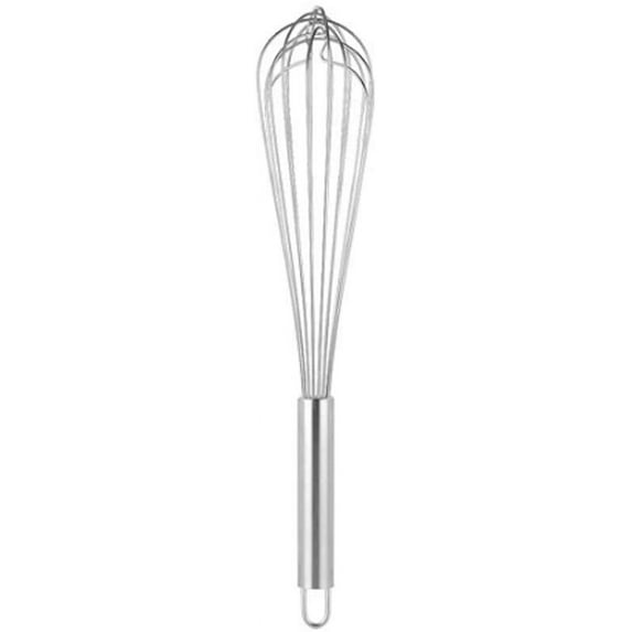 KAUKKO Stainless Steel Whisks 10"+12"+14"+16" Kitchen Whisk Set Kitchen Whip Kitchen Utensils Balloon Whisk Wire Whisk for Blending, Whisking, Beating, Stirring(16")