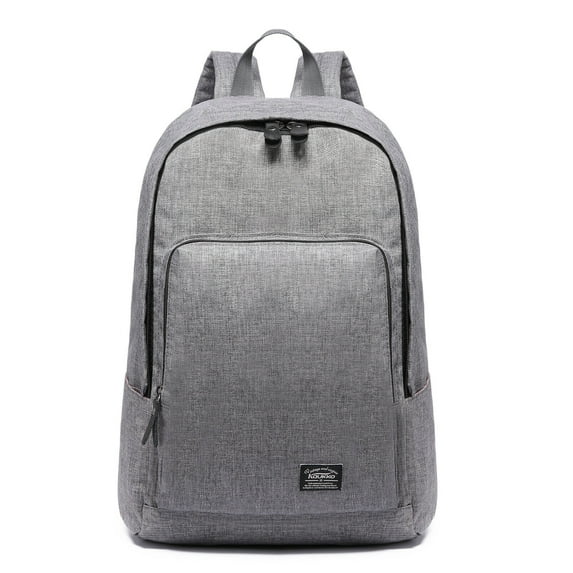 KAUKKO Student backpack women men shoulder backpack teenager school bag outdoor leisure daypacks(04-1 grey)